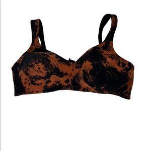 Comfort Choice Bleach Tie Dye Plus Size Bra Size 42B